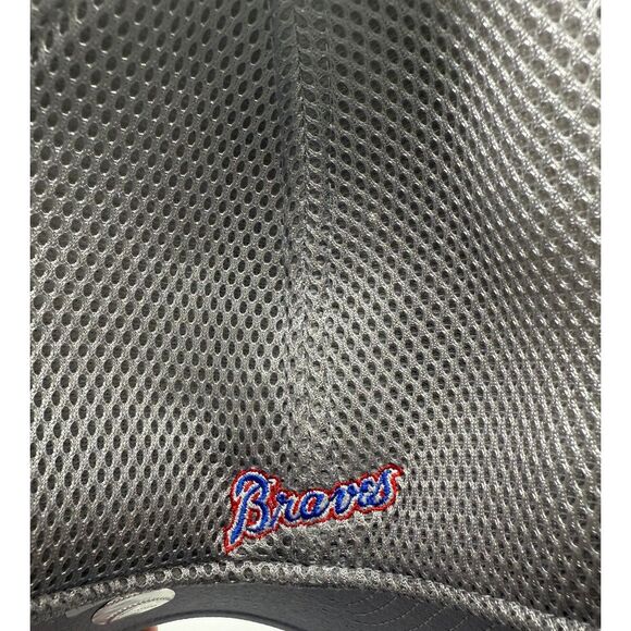 Atlanta‎ Braves New Era Cooperstown Collection Team Trucker 9FIFTY Hat Sz M/L - Picture 9 of 9
